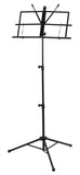 Deluxe 3-Part Folding Music Stand W/Bag
