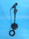 Strukture Round Base Mic Stand w/One Hand Height Adjustment